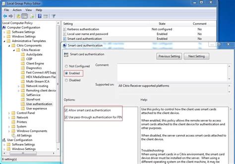 smart card gpo settings server 2008|Configure Smart Card Logon on Windows Domains.